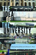 Cover: The Idea of the University - Peter Lang Verlag
