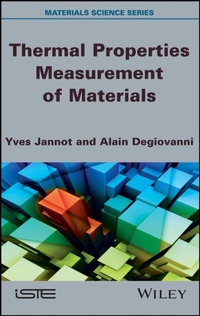 Enlarge image Cover: Thermal Properties Measurement of Materials - Wiley-ISTE