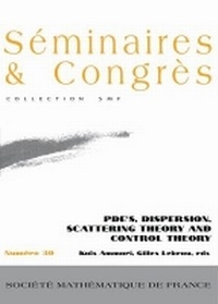 Enlarge image Cover: PDEs, Dispersion, Scattering Theory and Control Theory - Societe mathematique de France