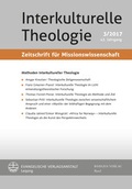 Cover: Methoden Interkultureller Theologie - Evangelische Verlagsanstalt