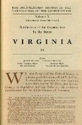 Cover: Ratification by the States Virginia Vol 3 - University of Wisconsin Press