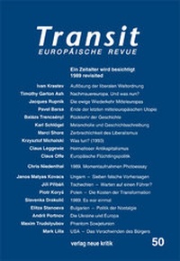 Enlarge image Cover: Transit 50 - Neue Kritik