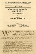 Cover: Commentaries on the Constitution Vol 6 - University of Wisconsin Press