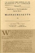 Cover: Ratification by the States Massachusetts Vol 1 - University of Wisconsin Press
