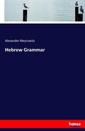 Cover: Hebrew Grammar - Hansebooks