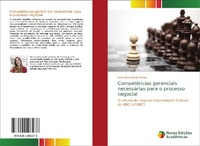 Abbildung von: Competencias gerenciais necessarias para o processo negocial - Novas Edicoes Academicas