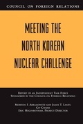 Cover: Meeting the North Korean Nuclear Challenge - Council on Foreign Relations