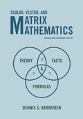 Cover: Scalar, Vector, and Matrix Mathematics - Princeton University Press