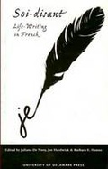 Cover: Soi-disant - University of Delaware Press