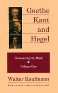 Cover: Goethe, Kant, and Hegel - Routledge