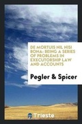 Cover: de Mortuis Nil Nisi Bona - Trieste Publishing