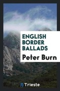 Cover: English Border Ballads - Trieste Publishing