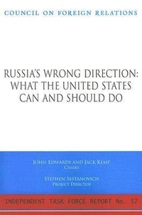 Enlarge image Cover: Russia's Wrong Direction - Council on Foreign Relations