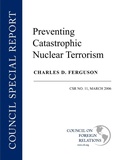 Cover: Preventing Catastrophic Nuclear Terrorism - Council on Foreign Relations