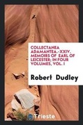 Cover: Memoirs of Robert Dudley, Earl of Leicester - Trieste Publishing