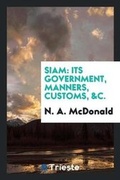 Cover: Siam - Trieste Publishing