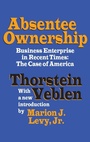 Cover: Absentee Ownership - Routledge