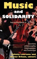 Cover: Music and Solidarity - Routledge