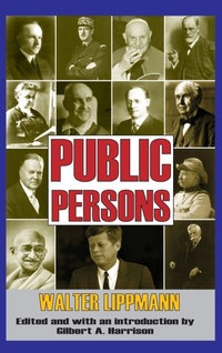 Enlarge image Cover: Public Persons - Routledge