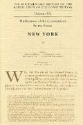 Cover: Ratification of the Constitution by the States, New York - University of Wisconsin Press