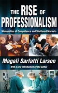 Cover: The Rise of Professionalism - Routledge