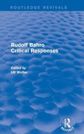 Cover: Rudolf Bahro Critical Responses - Routledge