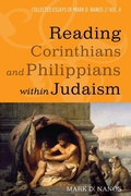 Cover: Reading Corinthians and Philippians Within Judaism - Wipf & Stock Publishers