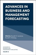 Cover: Advances in Business and Management Forecasting - Emerald Publishing Limited