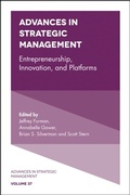 Cover: Entrepreneurship, Innovation, and Platforms - Emerald Publishing Limited