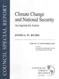 Cover: Climate Change and National Security - Council on Foreign Relations