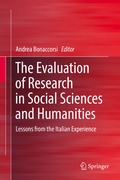 Cover: The Evaluation of Research in Social Sciences and Humanities - Springer