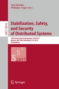 Cover: Stabilization, Safety, and Security of Distributed Systems - Springer
