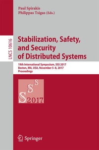 Enlarge image Cover: Stabilization, Safety, and Security of Distributed Systems - Springer
