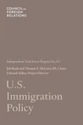 Cover: U.S. Immigration Policy - Council on Foreign Relations