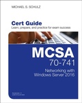 Cover: MCSA 70-741 Cert Guide - Pearson It Certification