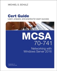 Abbildung von: MCSA 70-741 Cert Guide - Pearson It Certification