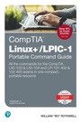 Cover: CompTIA Linux+/LPIC-1 Portable Command Guide - Pearson It Certification