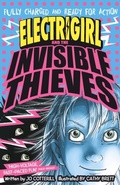 Cover: Electrigirls and the Invisible Thieves - OXFORD CHILDRENS