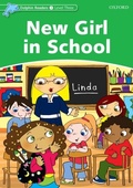 Cover: New Girl in School (Dolphin Readers Level 3) - Oxford University Press