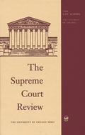 Cover: Supreme Court Review, 2012 - University of Chicago Press