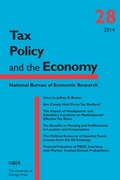 Cover: Tax Policy and the Economy, Volume 28 - University of Chicago Press