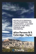 Cover: Novello's Original Octavo Edition. the Atonement - Trieste Publishing