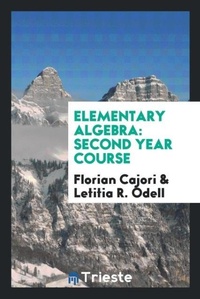 Abbildung von: Elementary Algebra - Trieste Publishing