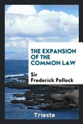 Cover: The Expansion of the Common Law - Trieste Publishing