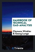 Cover: Handbook of Technical Gas-Analysis - Trieste Publishing