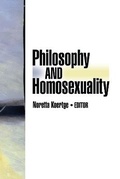 Cover: Philosophy And Homosexuality - Routledge
