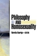 Cover: Philosophy And Homosexuality - Routledge