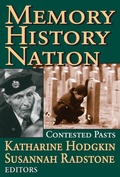 Cover: Memory, History, Nation - Routledge