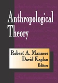 Cover: Anthropological Theory - Routledge