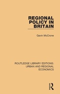 Cover: Regional Policy in Britain - Routledge